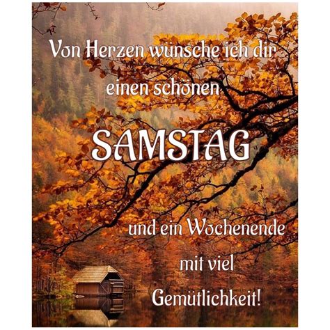 guten morgen bilder samstag herbst